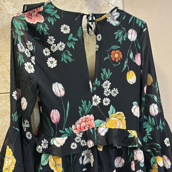 Yumi Kim FLORAL long sleeve dress size XXS - Picture 7 of 11